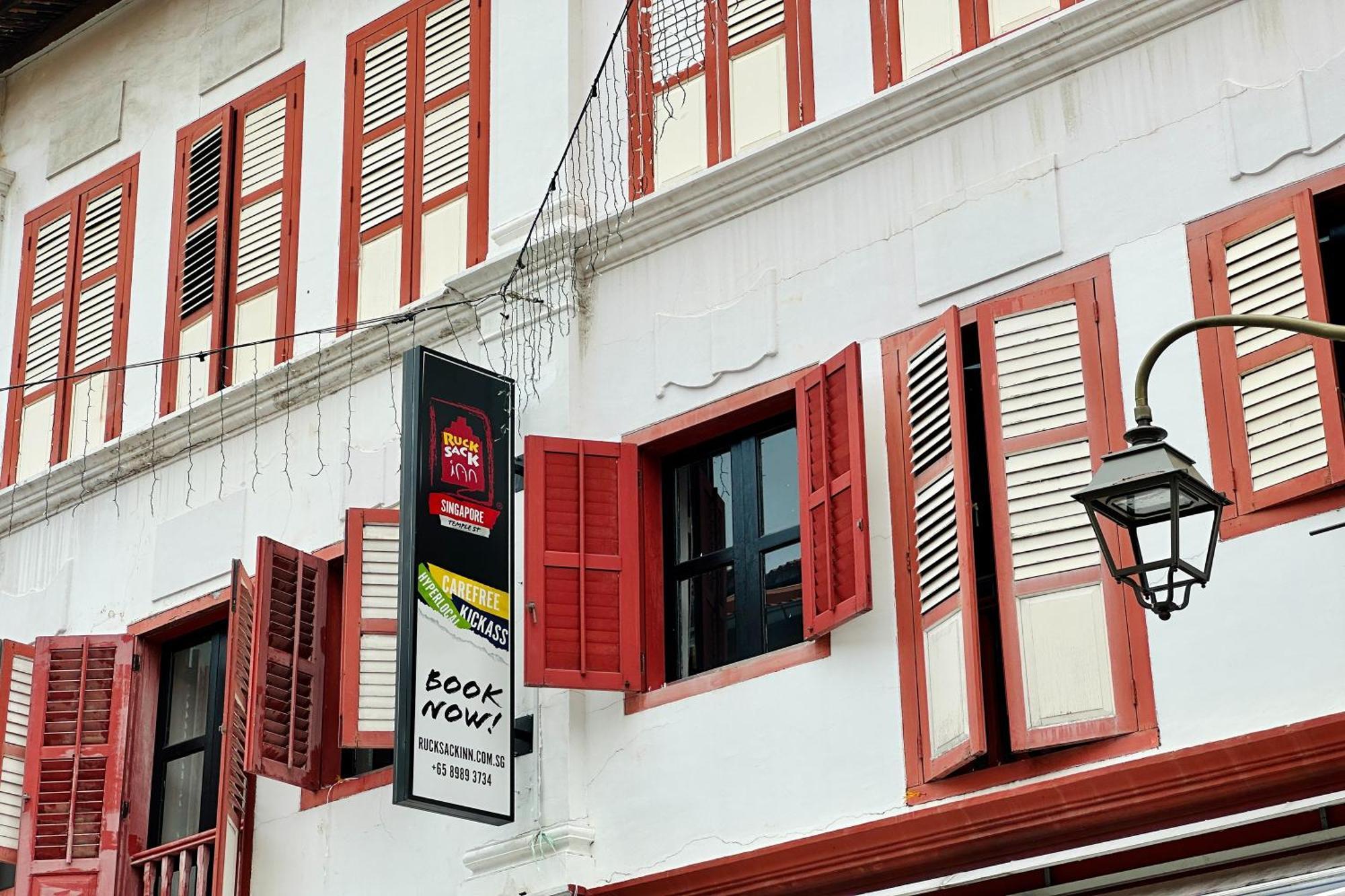 Rucksack Inn Temple Street 新加坡 外观 照片
